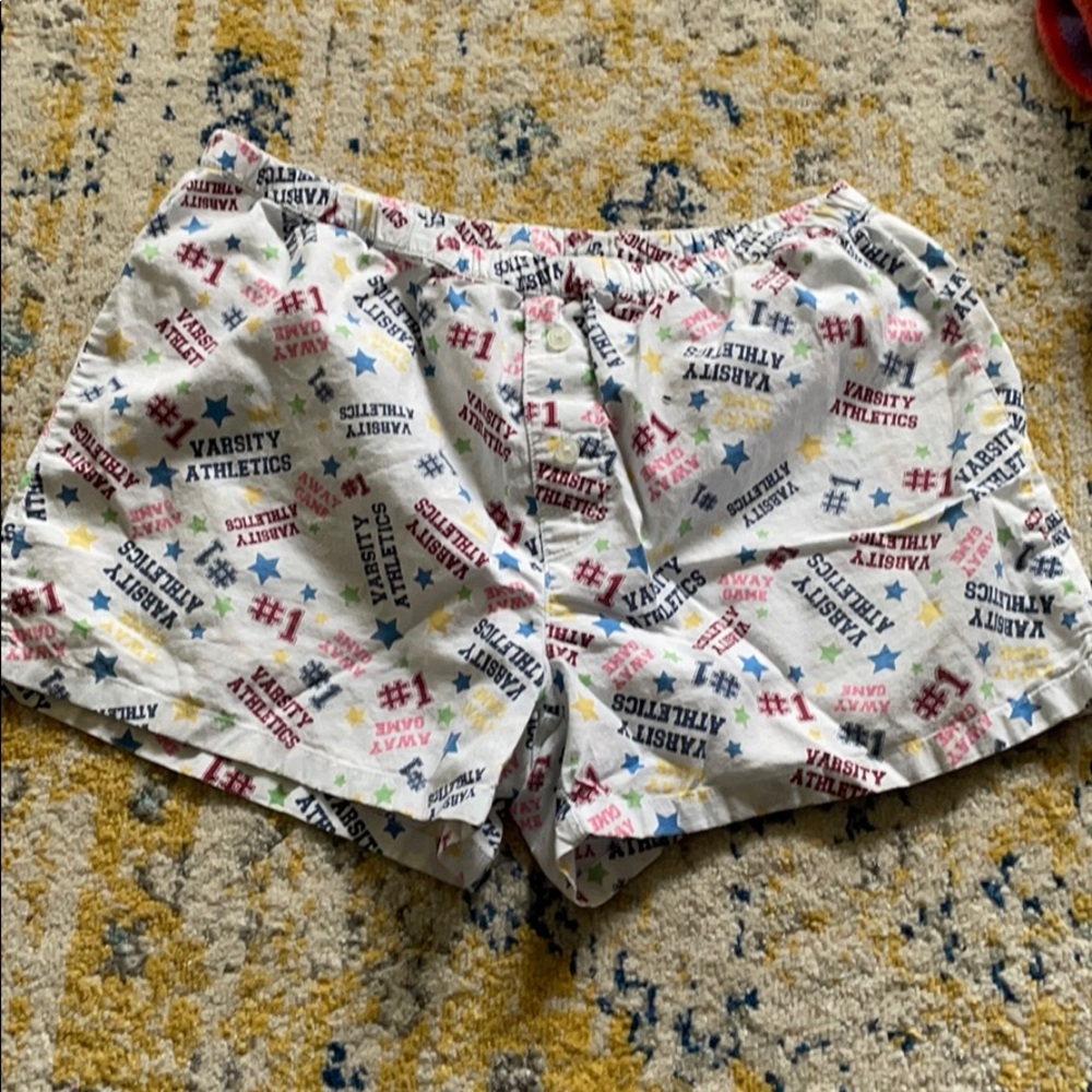 Girls “Varsity” Boxer Short size L